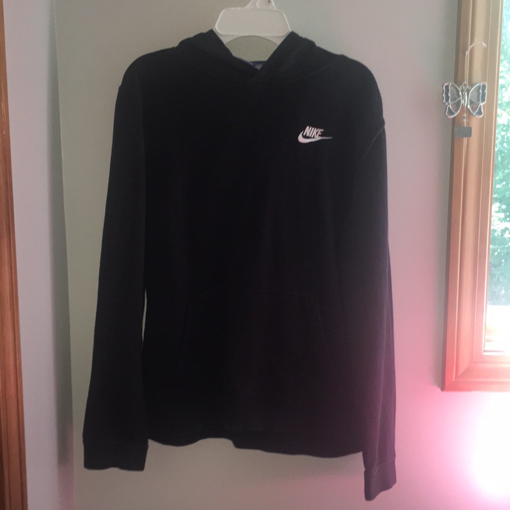 black nike hoodie